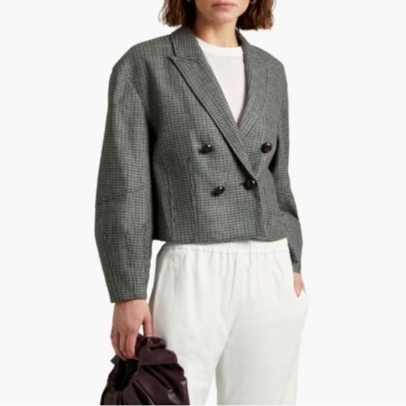 NWOT Veronica Beard Sybille Houndstooth Jacket - Picture 3 of 10